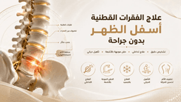 راحة ظهرك تبدأ من هنا: دليلك لفهم آلام الفقرات القطنية وأحدث طرق العلاج بدون جراحة