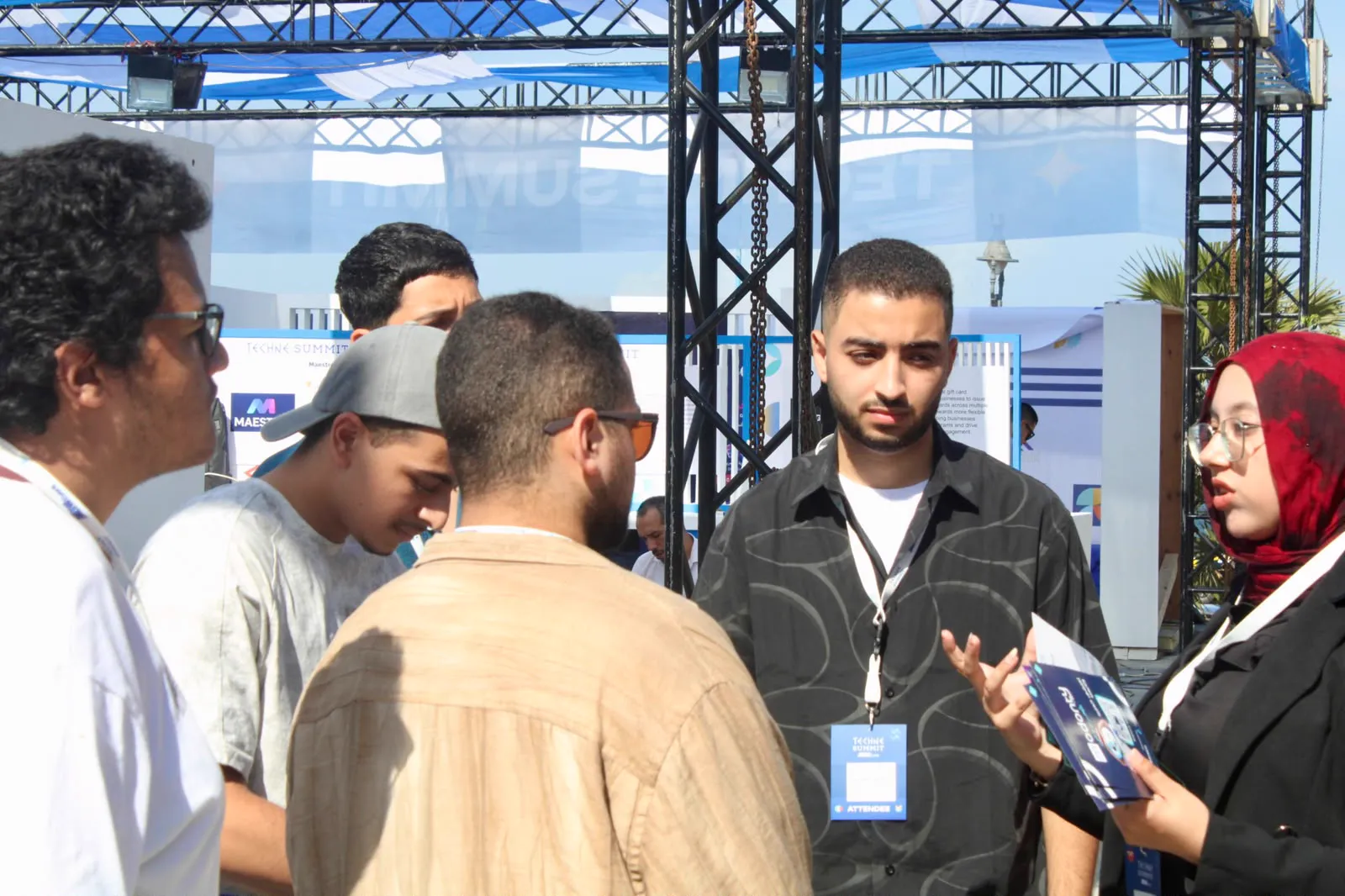 حوار في ساحة Techne Summit بالإسكندرية