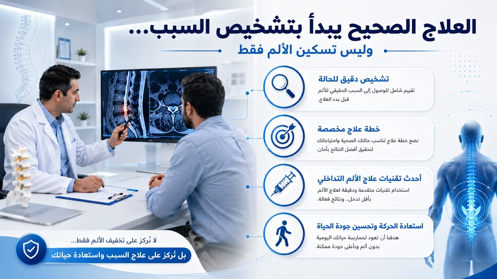 دكتور علاج الالم في مصر بدون جراحة