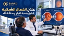طرق علاج انفصال الشبكية: تعرف على الفرق بينها ونسبة النجاح