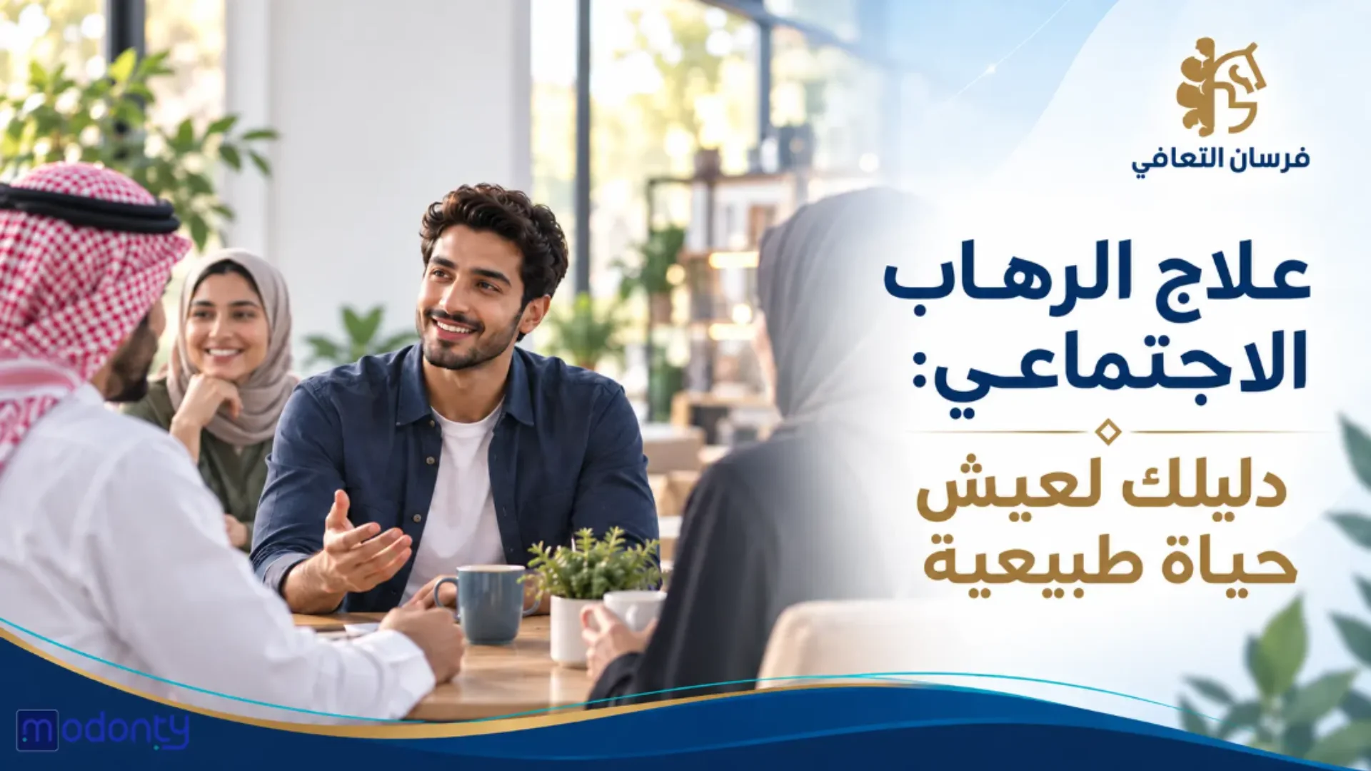الرهاب الاجتماعي: أعراضه وعلاجه، حلول شاملة من مؤسسة فرسان التعافي.