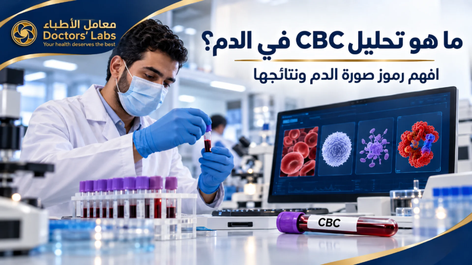 ما هو تحليل cbc في الدم | ايش تعني نتيجة صورة الدم ومتى تحتاج إلى مراجعة الطبيب
