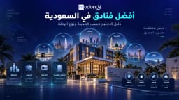 ما أفضل فنادق في السعودية حسب المدينة ونوع الرحلة؟