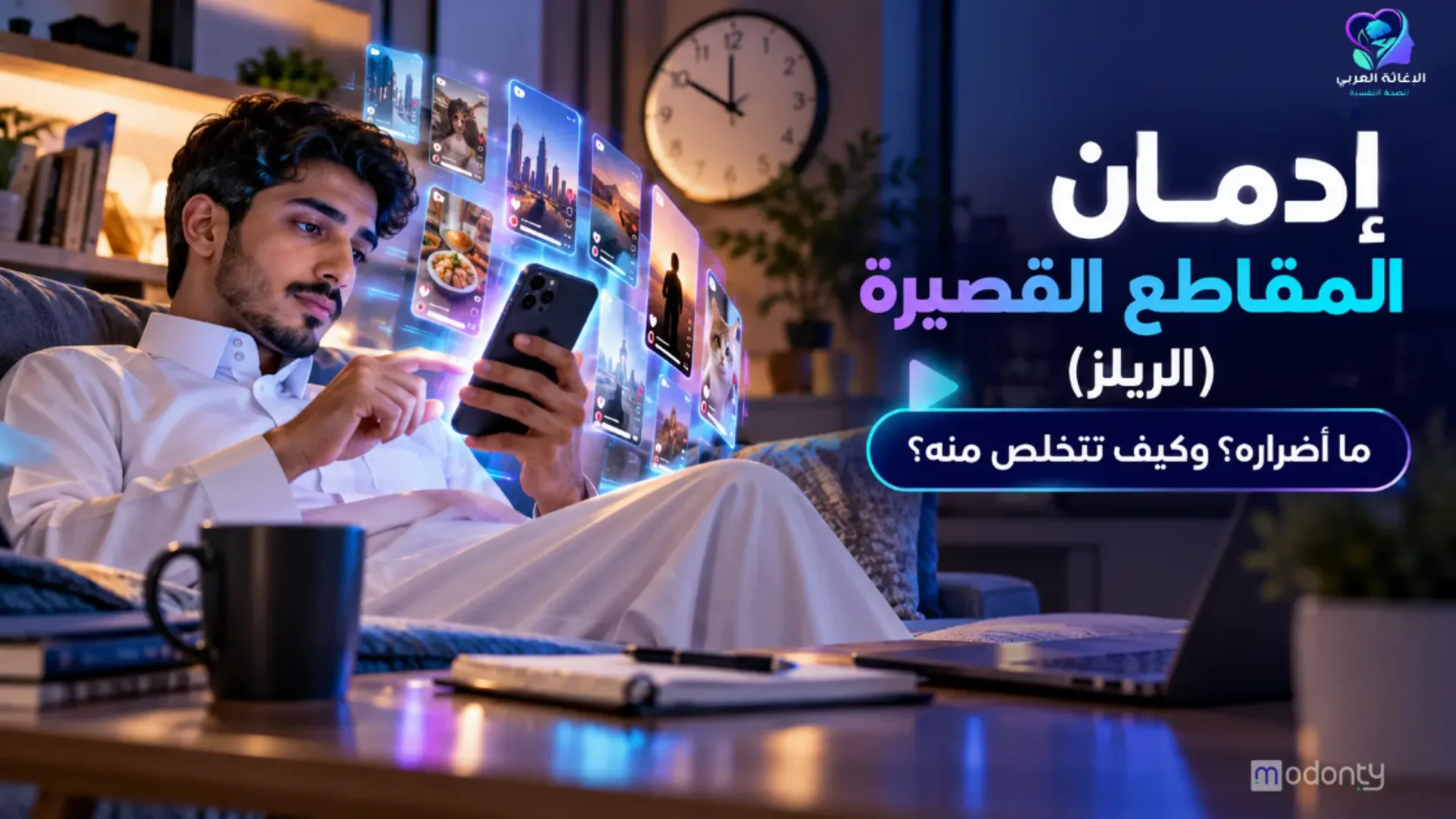 استشارات نفسية متخصصة لعلاج إدمان الريلز والمقاطع القصيرة في القاهرة.