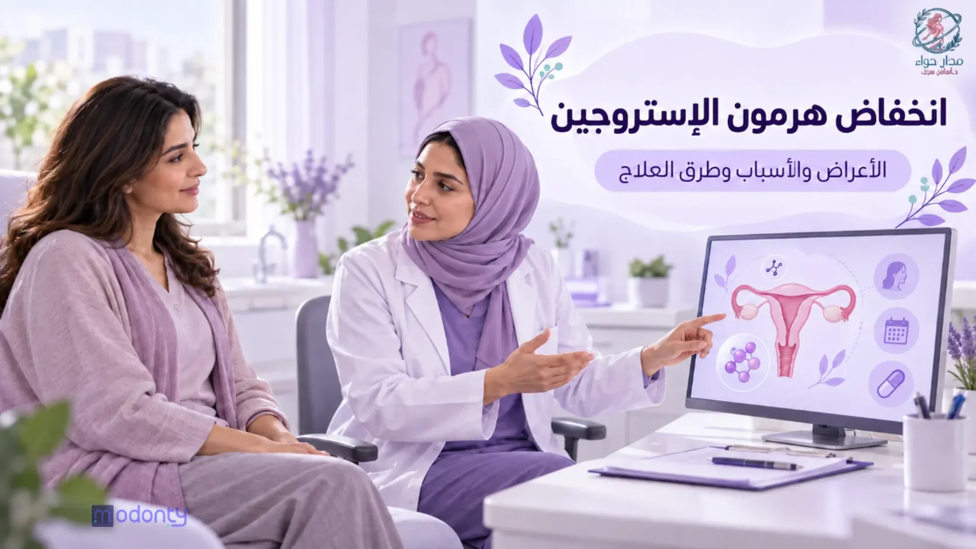 أعراض انخفاض هرمون الإستروجين وطرق علاجه لصحة المرأة في السعودية.