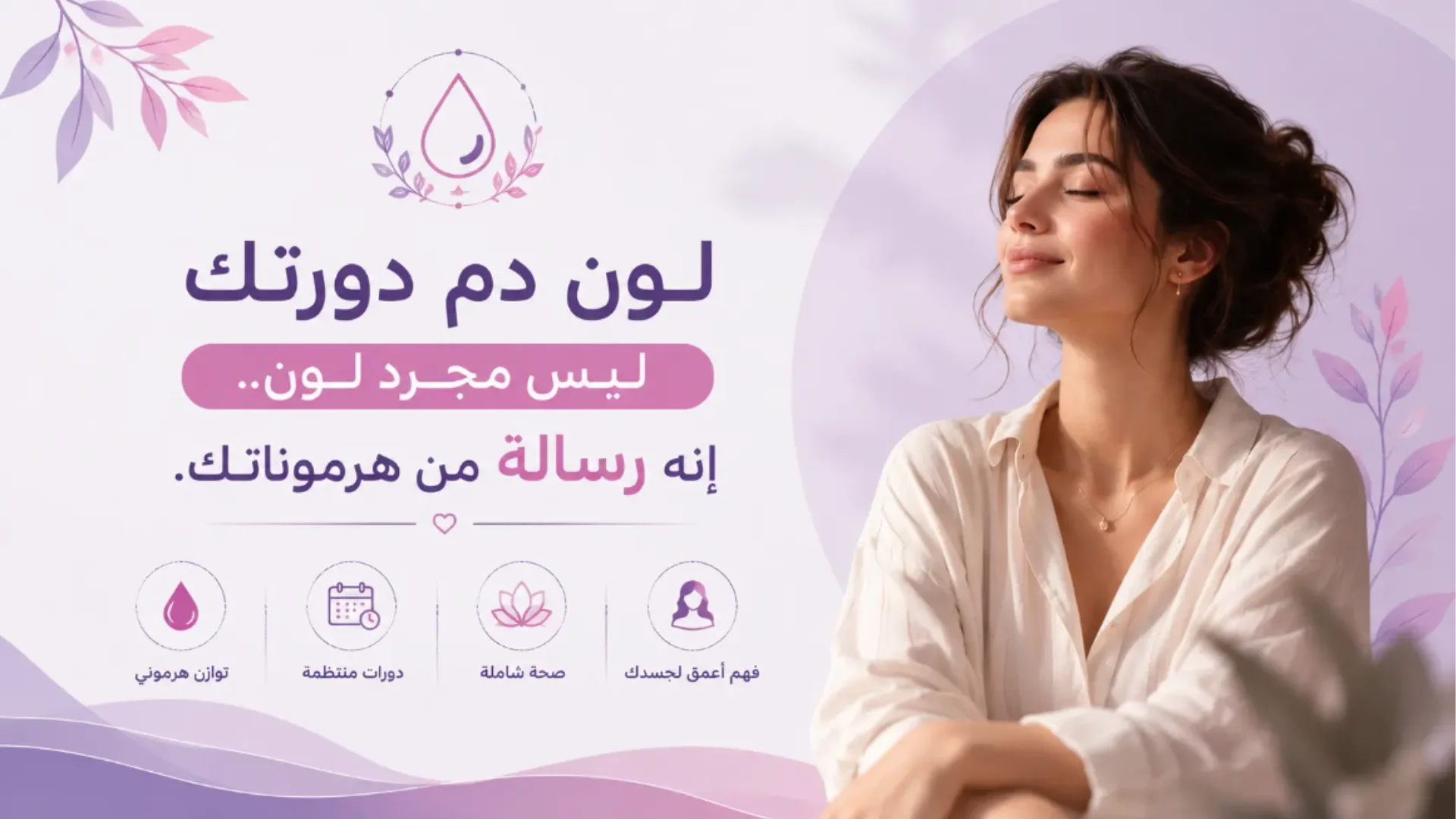 لون دم الدورة الشهرية دليل الهرمونات: كيف تقرأين رسائل جسمك من كل لون؟