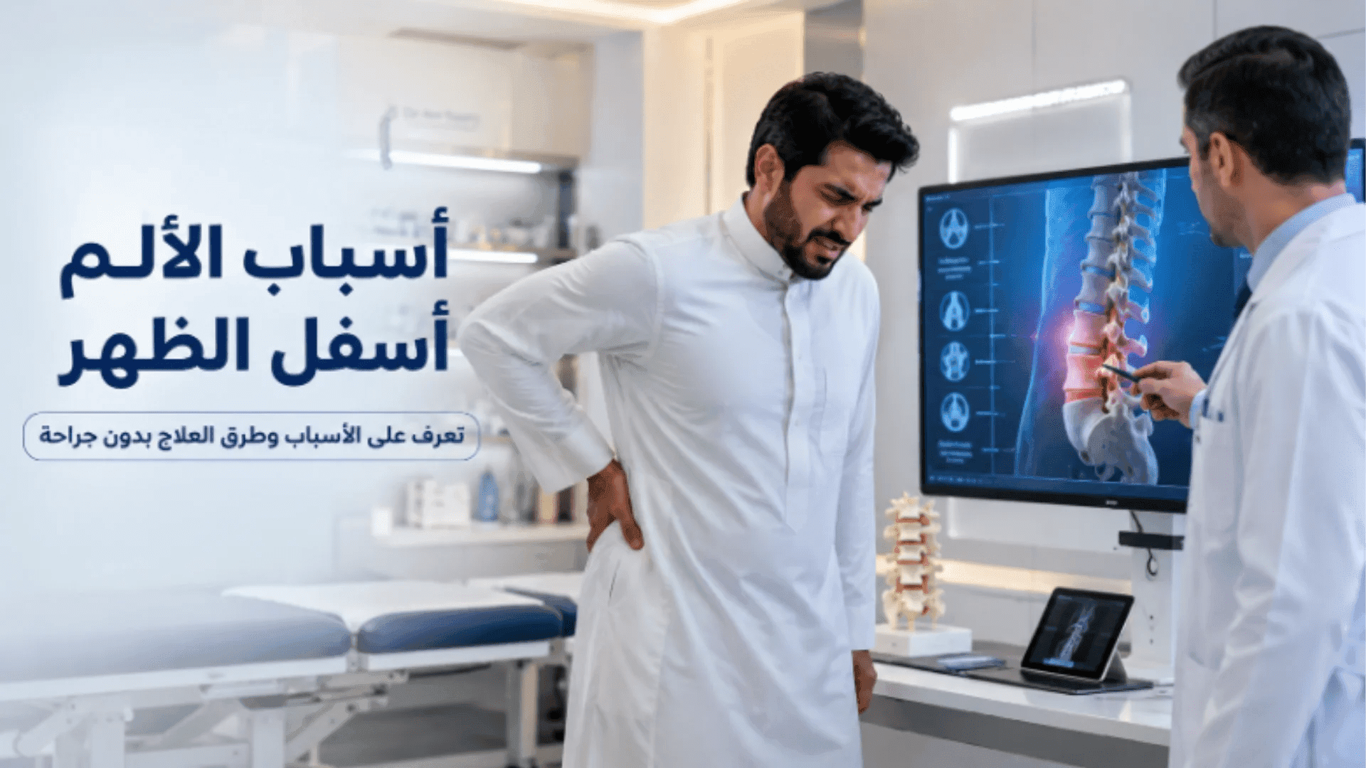 أسباب الألم أسفل الظهر