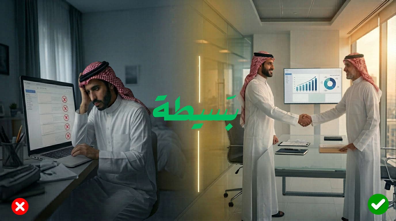 متخصص سعودي في بيئة عمل احترافية — خدمة بسيطة لتحسين السيرة الذاتية واجتياز أنظمة الفرز الآلي ATS